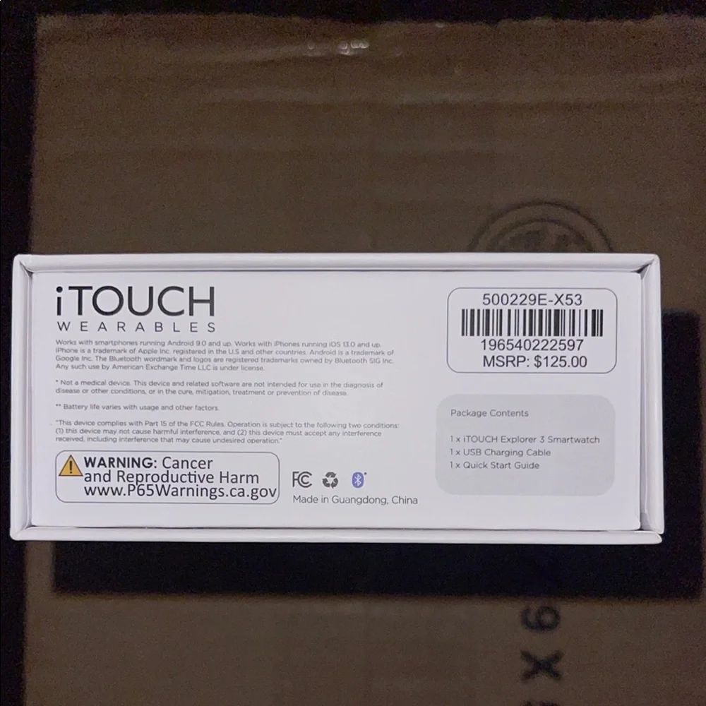 iTouch Explorer 3 Smartwatch with Rugged Design and Fitness Features - Picture 5 of 6